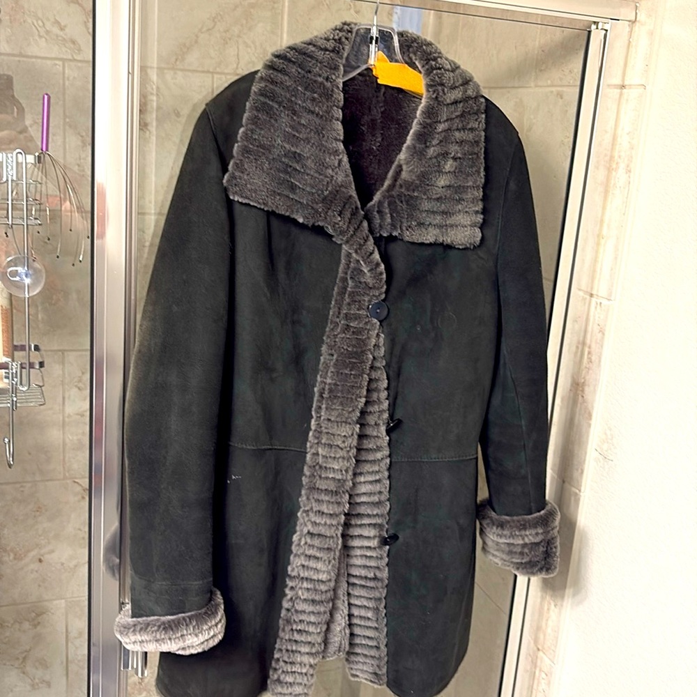 BlueDuck Shearling Coat- size M